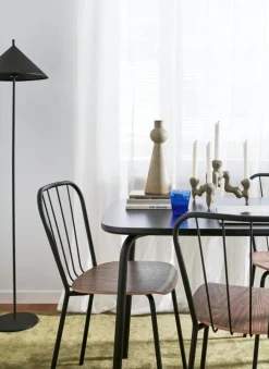 Maze Same bord, 70 x 115 cm, svart