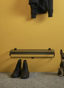 Maze Shoe Shelf skohylla, svart