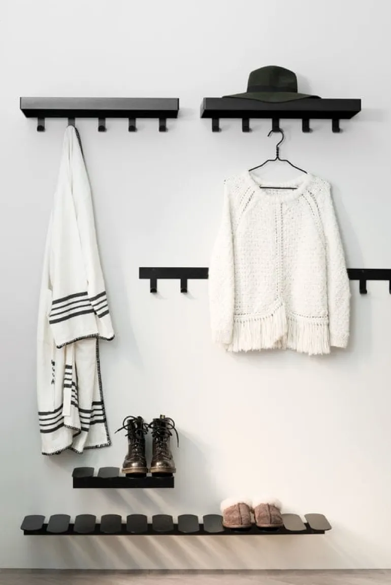 Maze Step S skohylla, svart