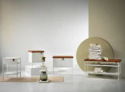 Maze Tracy sidobord, vänster, vitt