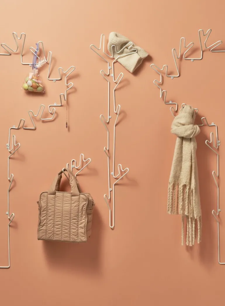 Maze Twig väggkrok, vit