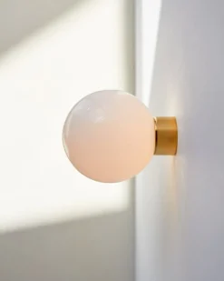 Michael Anastassiades Brass Architectural Collection vägg-/taklampa 150, polerad mässing