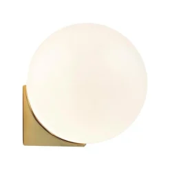 Michael Anastassiades Brass Architectural Collection enkel vägglampa 150, polerad mässing