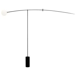 Michael Anastassiades Mobile Chandelier 5 golvlampa, svart patinerad mässing