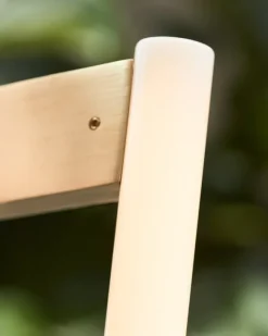 Michael Anastassiades Tube ljuskrona, satinmässing