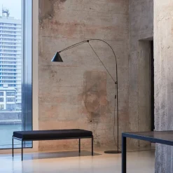 Midgard AYNO L golvlampa, 3000K, svart