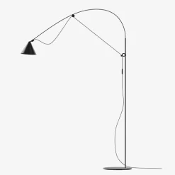 Midgard AYNO L golvlampa, 2700 K, svart