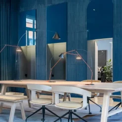 Midgard AYNO S bordslampa, 3000K, svart - orange