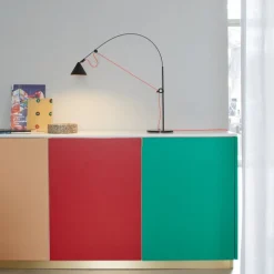 Midgard AYNO S bordslampa, 3000K, svart - orange