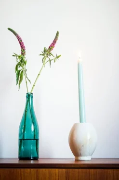 Mifuko Kandili ljusstake B, krämvit