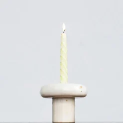 Mifuko Kandili ljusstake C, krämvit