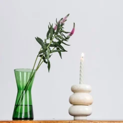 Mifuko Kandili ljusstake D, krämvit