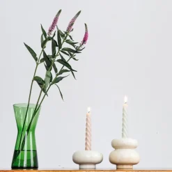 Mifuko Kandili ljusstake D, krämvit