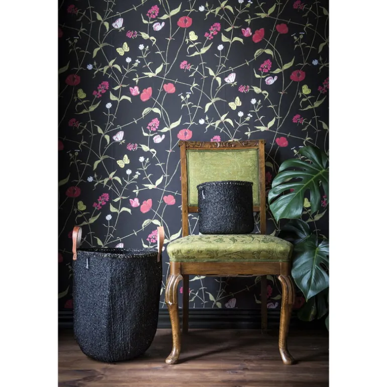 Mifuko Kiondo korg med handtag, L, svart