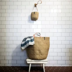 Mifuko Kiondo marknadskorg, L, brun