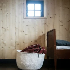 Mifuko Kiondo marknadskorg, XXL, vit