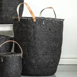 Mifuko Kiondo marknadskorg, XL, svart