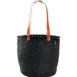 Mifuko Kiondo shopperkorg, M, svart