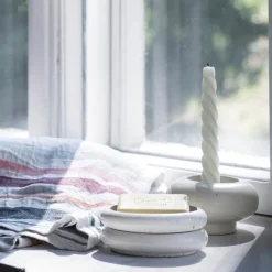 Mifuko Oval tvålkopp, krämvit