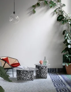 Miniforms Chap sidobord, Palladio Moro-marmor