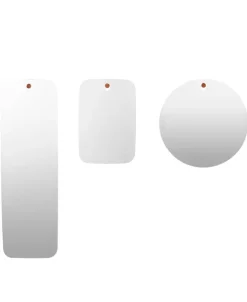 Miniforms Les Brothers spegel, rund, 65 cm, bok