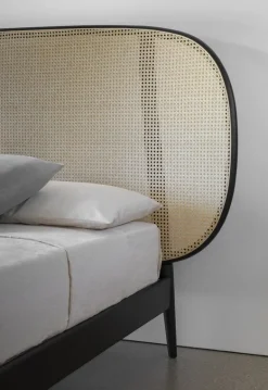 Miniforms Shiko Wien säng, ask - Vienna straw
