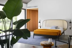 Miniforms Shiko Wien säng, ask - Vienna straw