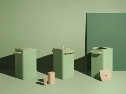 Mizetto Arkad återvinningskärl, blekgrön