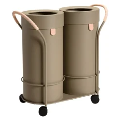 Mizetto Bin There set, vagn och 2 behållare, L, oliv