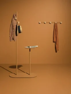 Mizetto Bloom Wall, klädhängare, djup brun