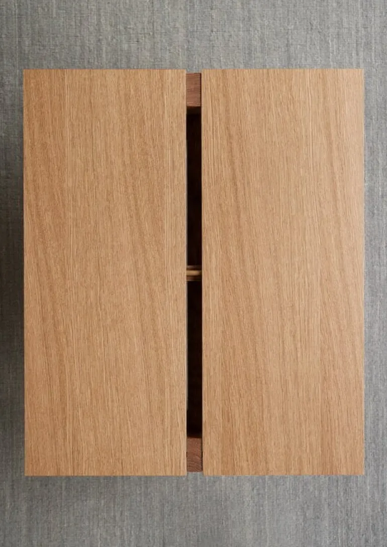 Moebe Rectangular soffbord, 60 cm, ek