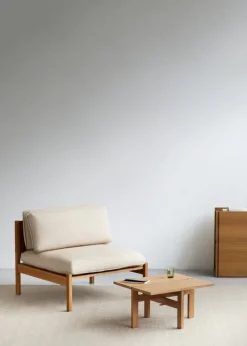 Moebe Rectangular soffbord, 60 cm, ek