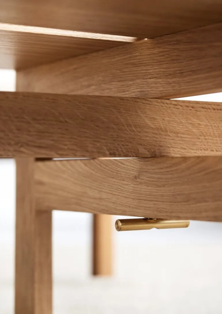 Moebe Rectangular soffbord, 60 cm, ek