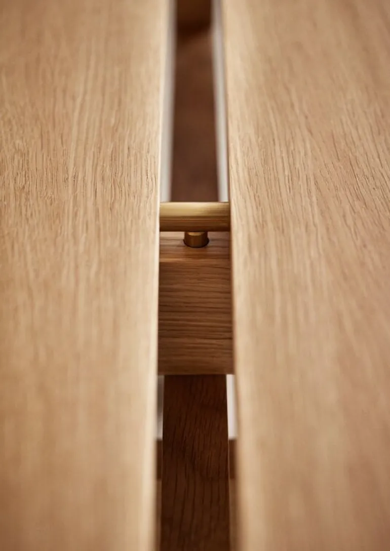 Moebe Rectangular soffbord, 60 cm, ek