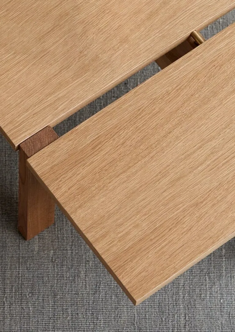 Moebe Rectangular soffbord, 60 cm, ek