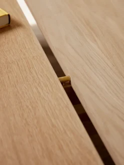 Moebe Rectangular soffbord, 115 cm, ek