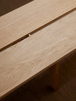 Moebe Rectangular soffbord, 115 cm, ek