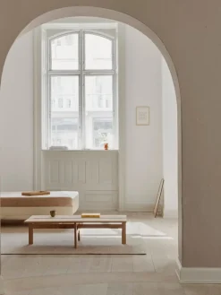 Moebe Rectangular soffbord, 115 cm, ek