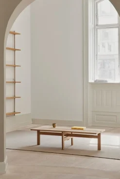 Moebe Rectangular soffbord, 115 cm, ek