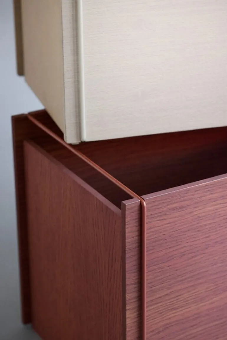 Moebe Storage Box förvaringslåda, ek - svart