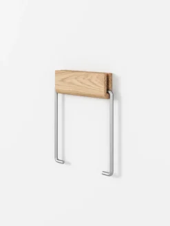 Moebe Toalettpappershållare, ek - stål