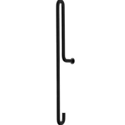 Moebe Väggkrok, stor, svart