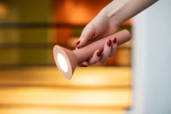 Mono Light Dawn Patrol ficklampa, beige röd