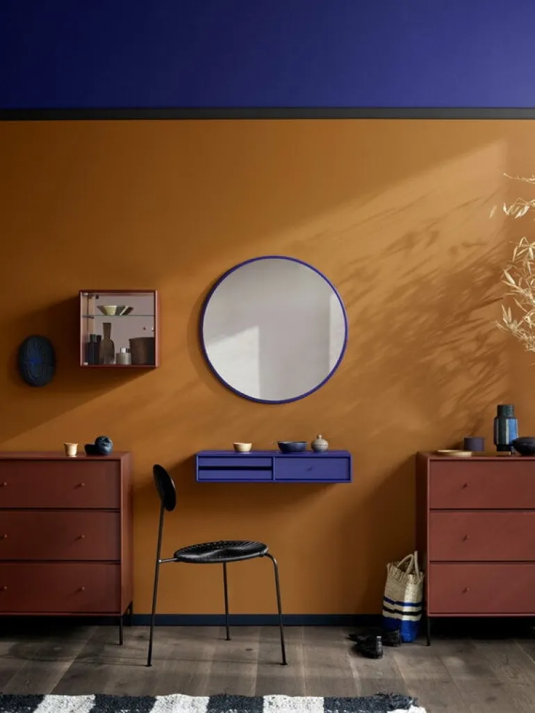 Montana Furniture Around spegel, 69,6 cm, 101 New White