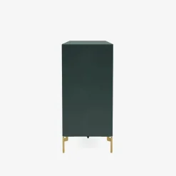 Montana Furniture Couple sideboard, mässingsben - 163 Svart jade