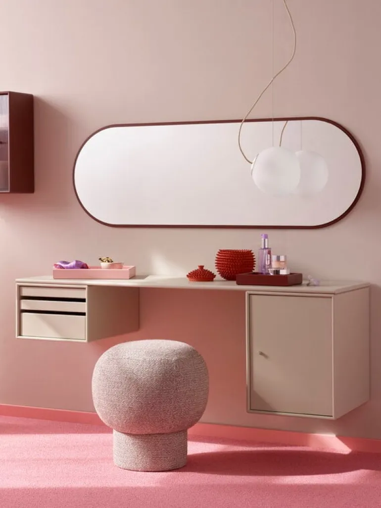 Montana Furniture Figure väggspegel, 04 Antracite