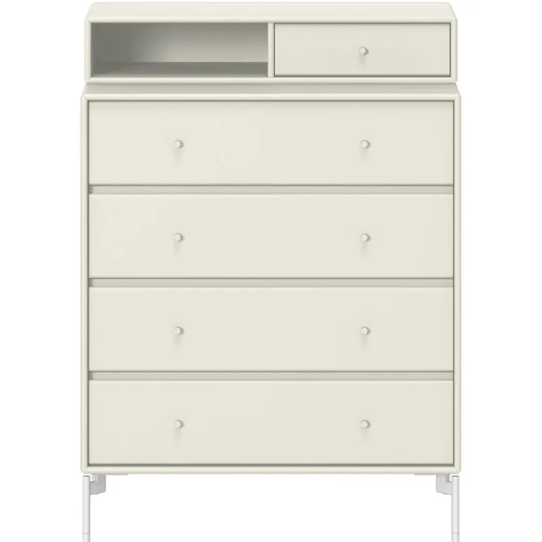 Montana Furniture Keep byrå, ben i Snow - 150 Vanilla