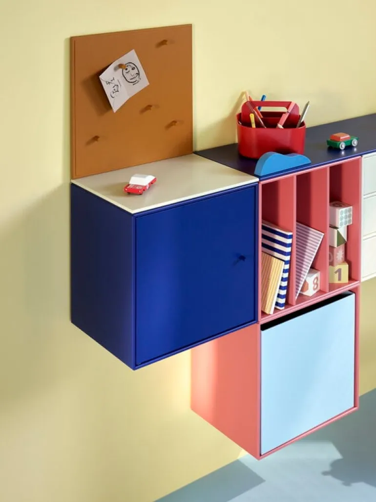 Montana Furniture Montana Mini modul med 3 lådor, 150 Vanilj