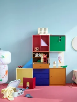 Montana Furniture Montana Mini modul med lucka, 151 Rhubarb