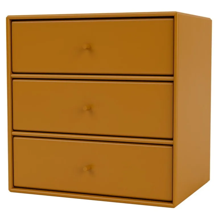 Montana Furniture Montana Mini modul med 3 lådor, 142 Amber